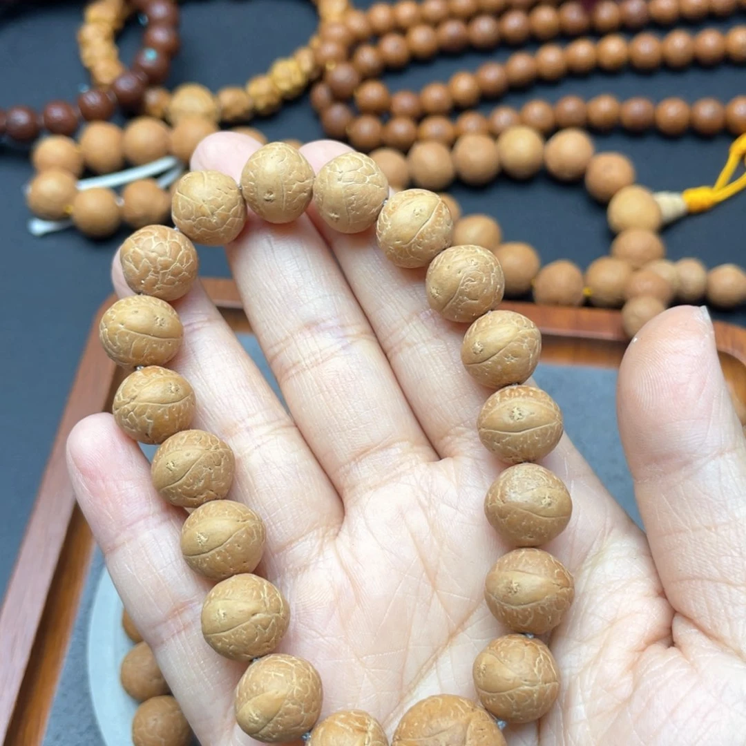 凤眼菩提手串L44-K13凤眼菩提小12+同树铁籽