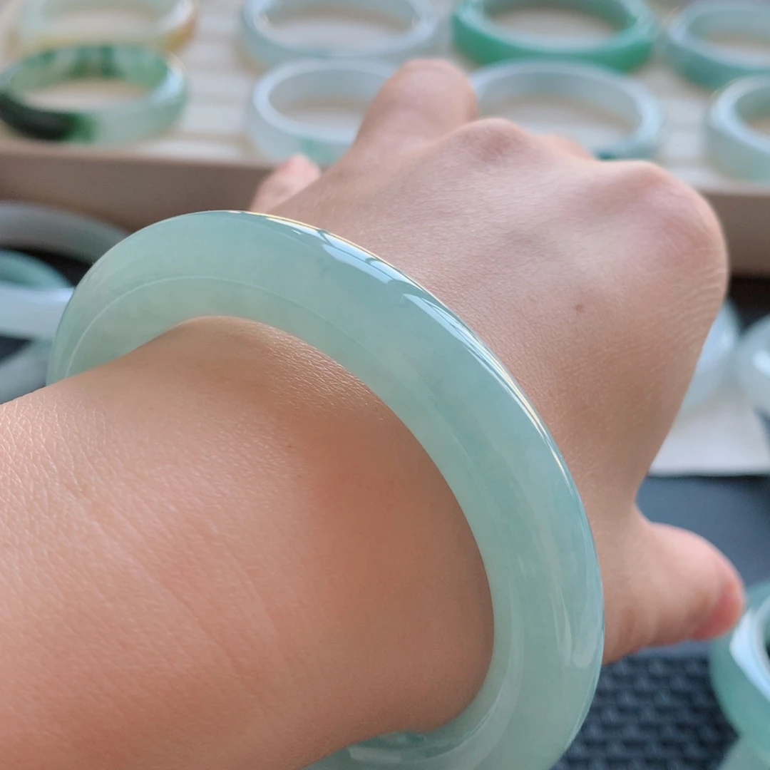 未镶嵌手镯翡翠12号-56.