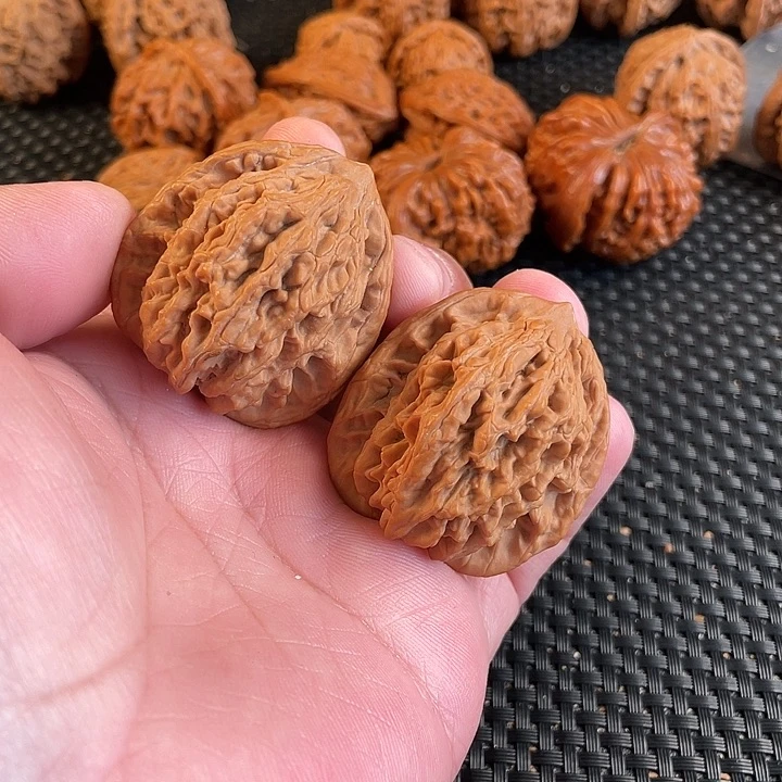 把件文玩核桃虎头40