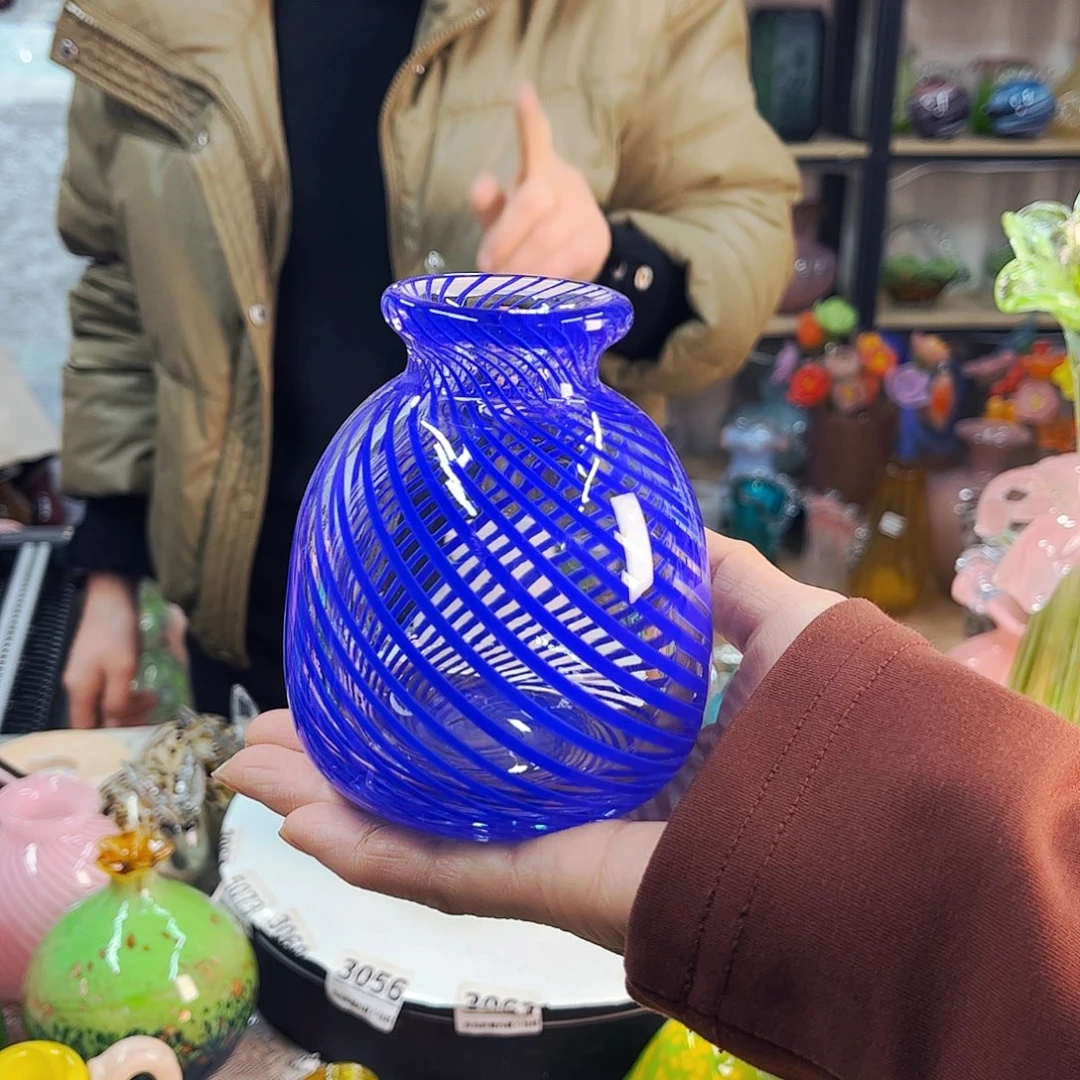 蓝 福利家悦琉璃工艺品