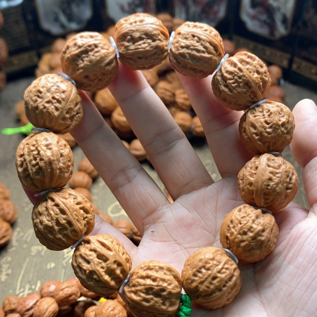 文玩核桃手串文玩核桃鱼鳞文