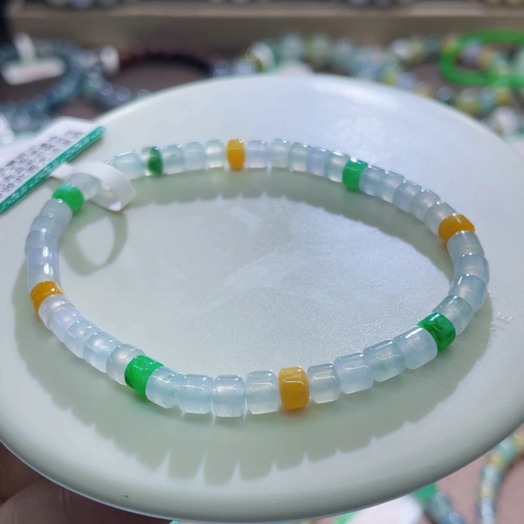 未镶嵌手链翡翠买断价不退换福利款