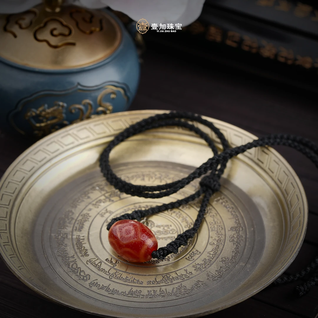 壹加安琪 | 金蟾达洛L六玛瑙项链多样性发货发其一