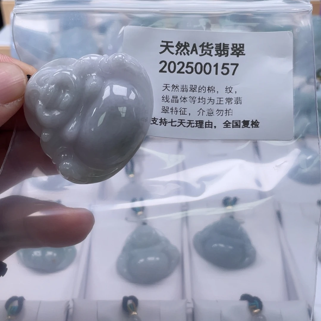 翡翠未镶嵌颈饰555688