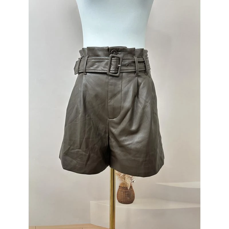 【下单无需备注自选尺码】秋水高腰常规款五分裤短裤AC081320