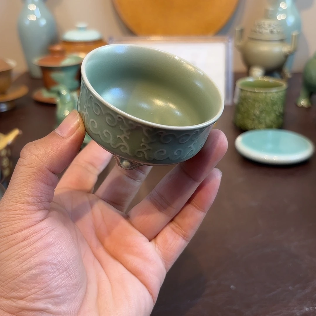 瓷片龙泉青瓷福利青瓷