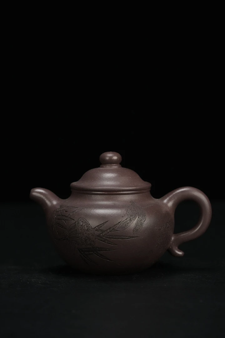 凡凡会客厅 ZT38 莲子（天青）260CC 紫砂茶壶