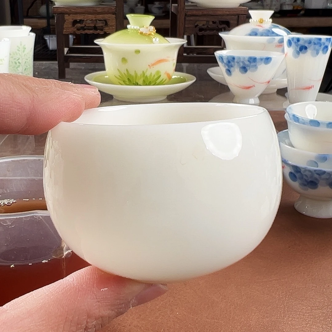 陶杯子璞玉陶瓷茶具系列手绘