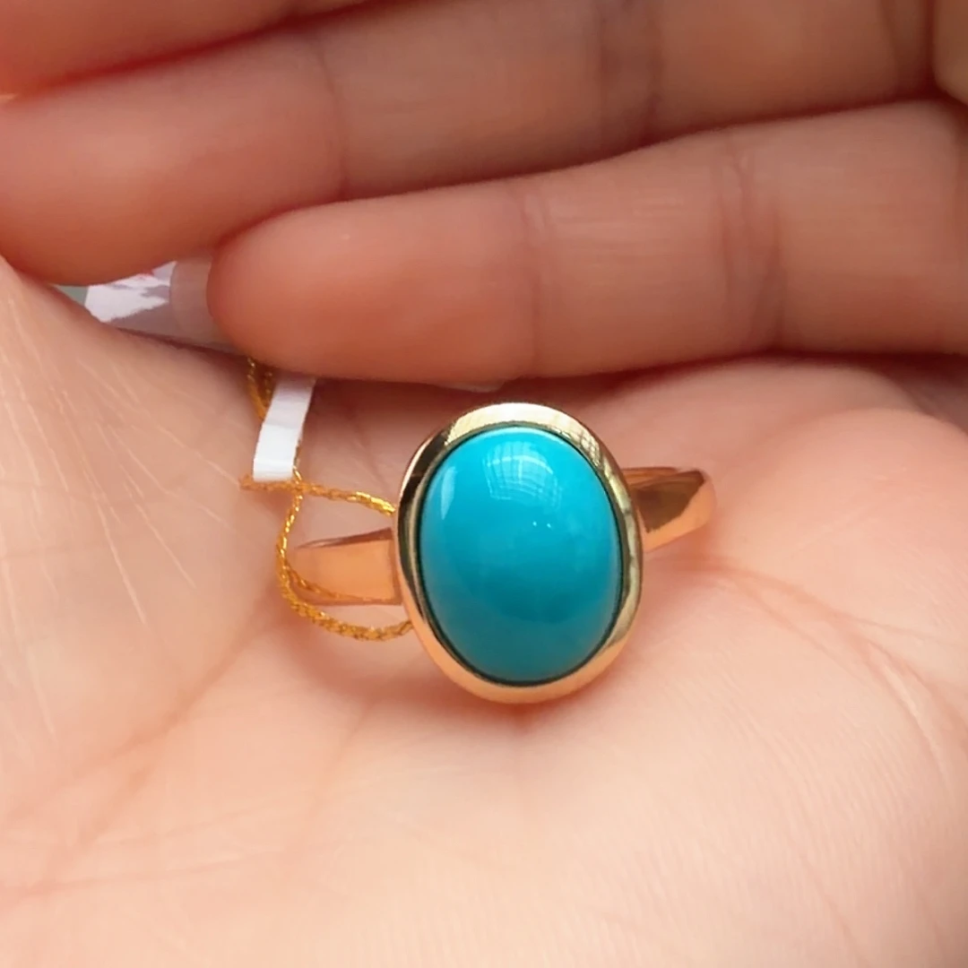 绿松石未镶嵌颈饰