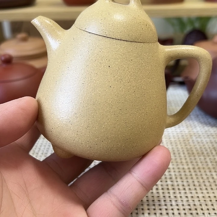 茶壶紫砂宜兴原矿高瓢
