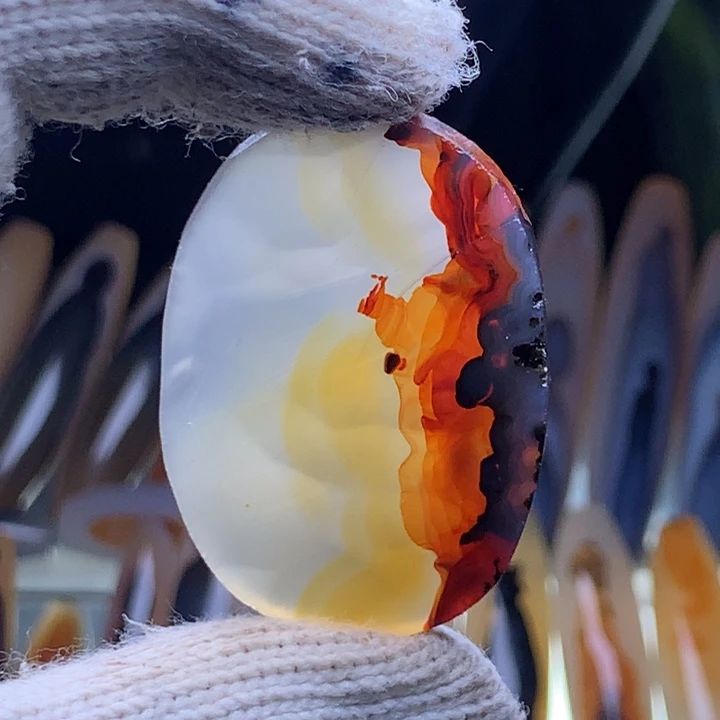 玛瑙/玉髓颈饰未镶嵌133