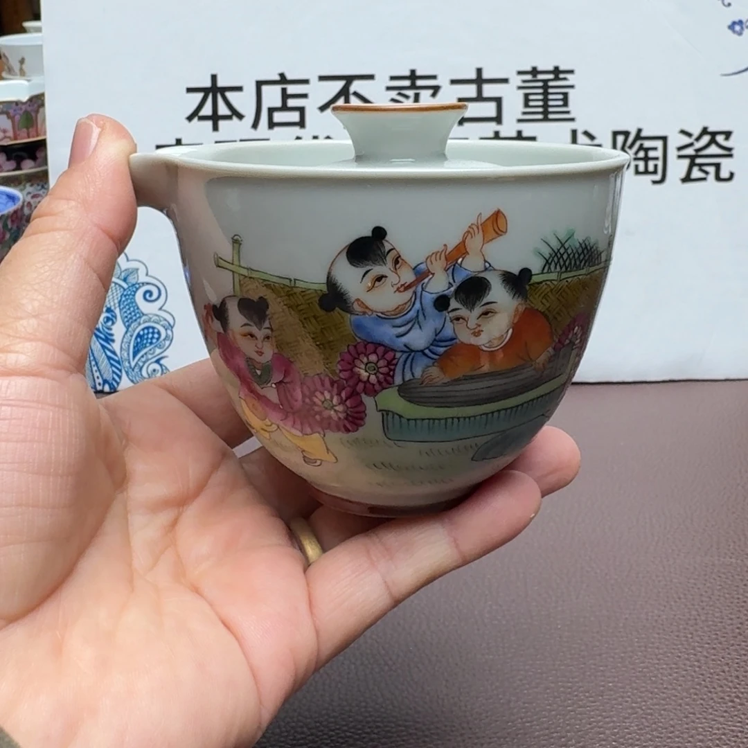 景德镇手工手绘展示