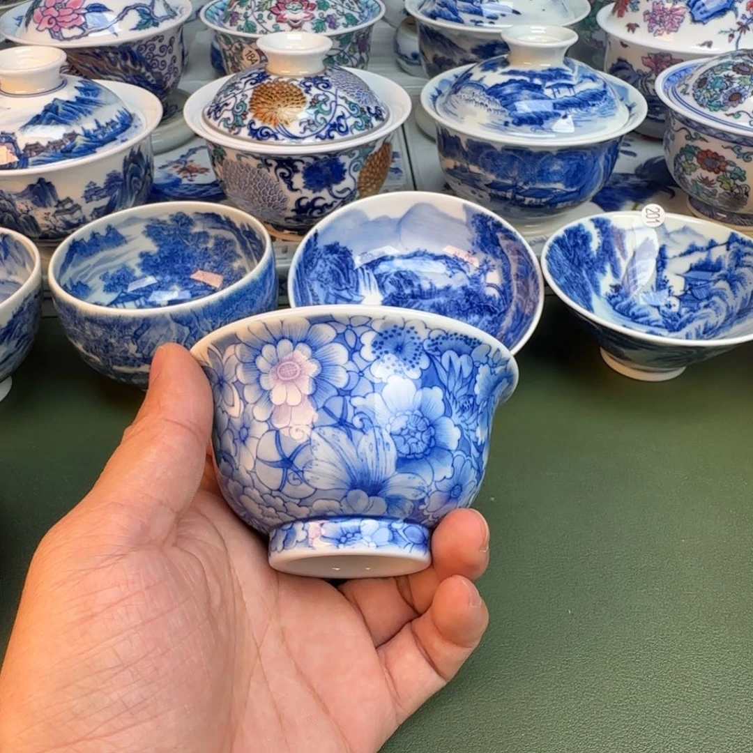 陶纯手工纯手绘茶具204