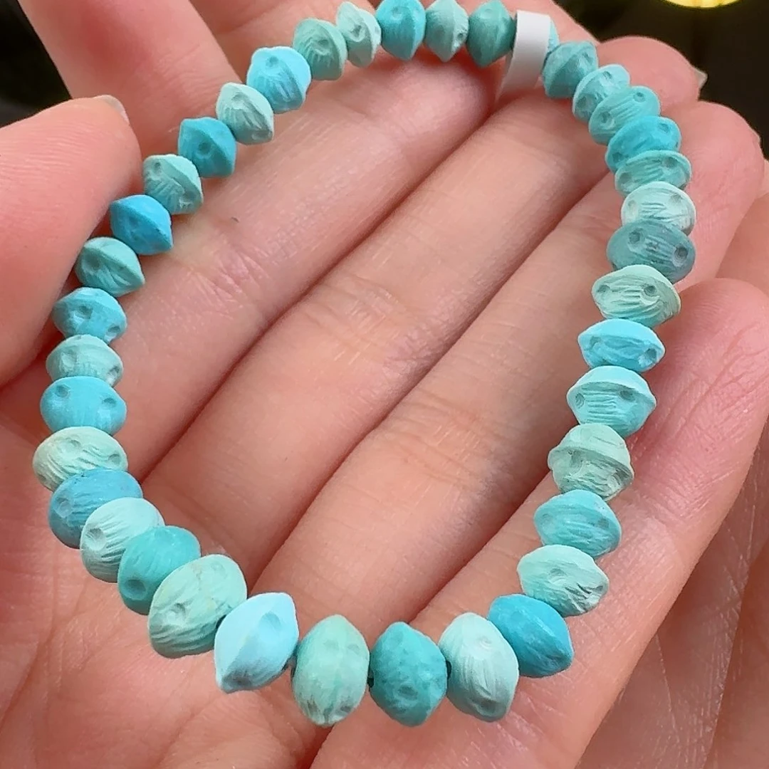 绿松石珠宝奇石未镶嵌