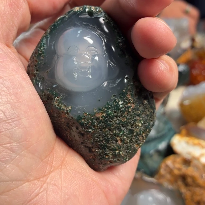 玛瑙/玉髓未镶嵌吊坠(不含链)