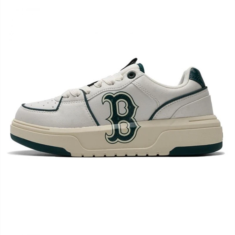 MLB男女情侣休闲板鞋时尚学长鞋老花百搭3ASXCBO3N