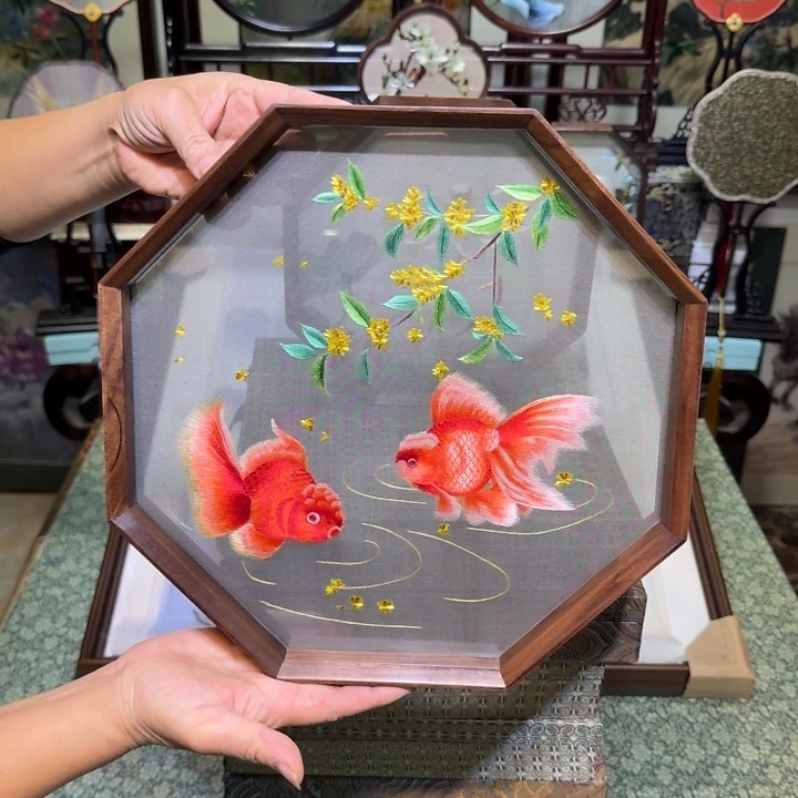 刺绣手工苏绣工艺制作技艺异色