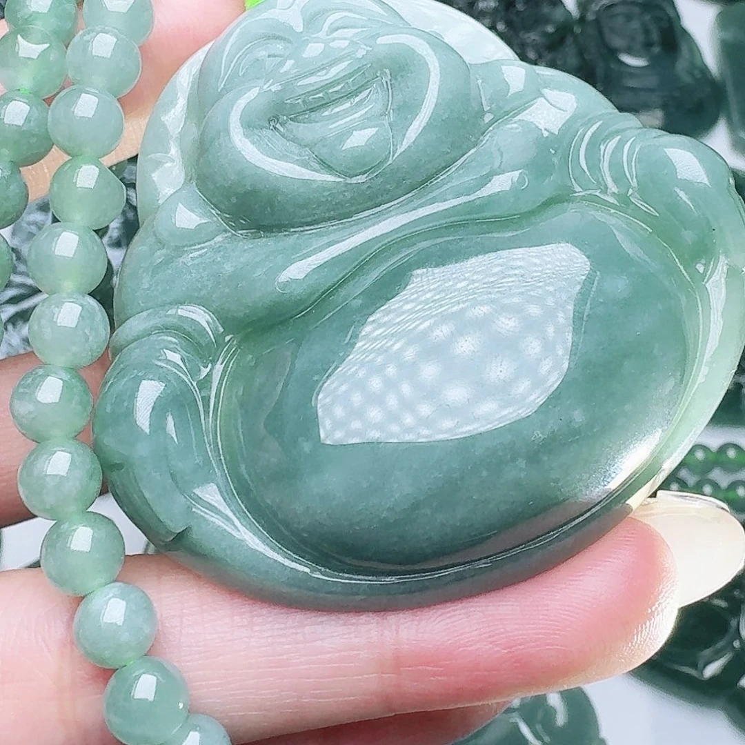 翡翠未镶嵌颈饰111