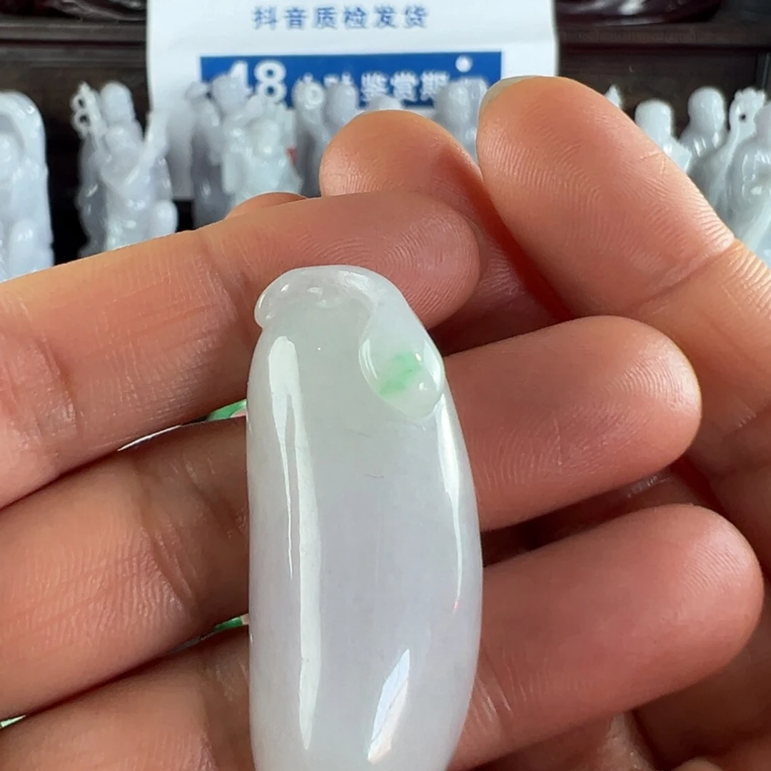 翡翠未镶嵌手镯天然翡翠挂件