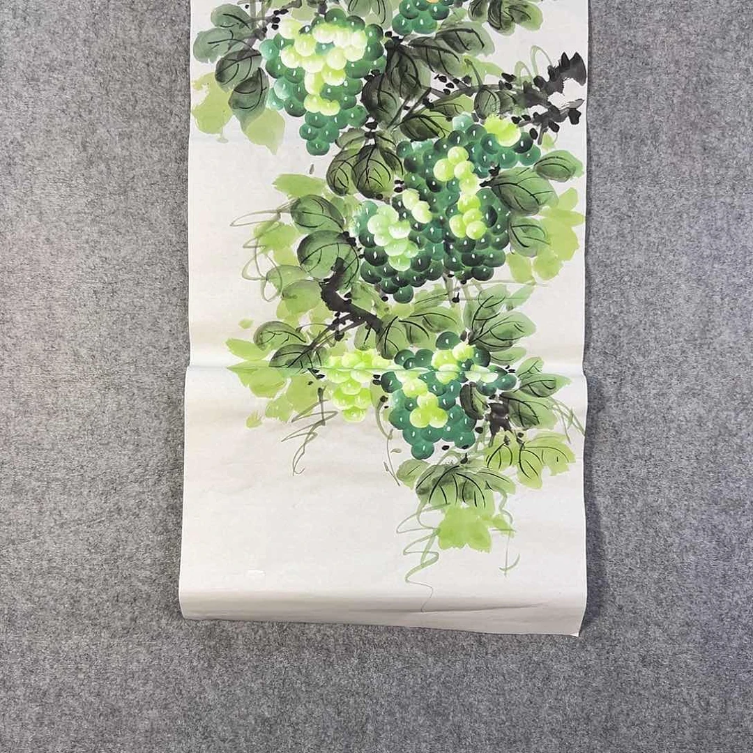 国画121 鸟和蝴蝶都在等待它