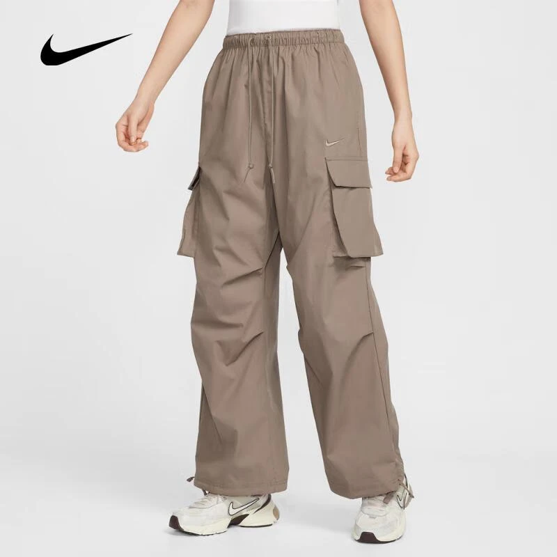 耐克NIKE 女子AS W NSW WVN OS HR PANT GCEL百搭长裤IF0392-214