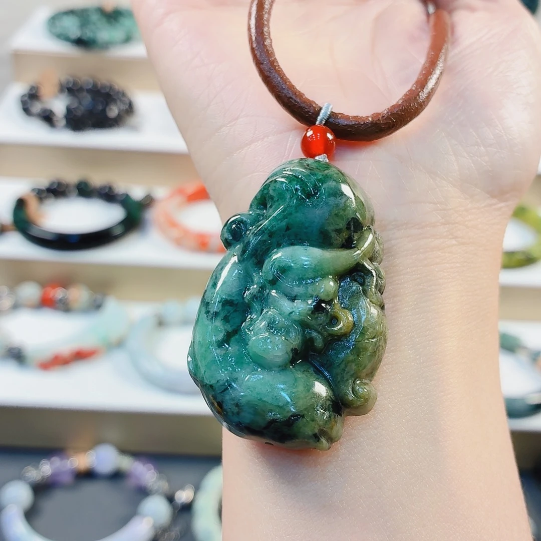 翡翠未镶嵌手链手串