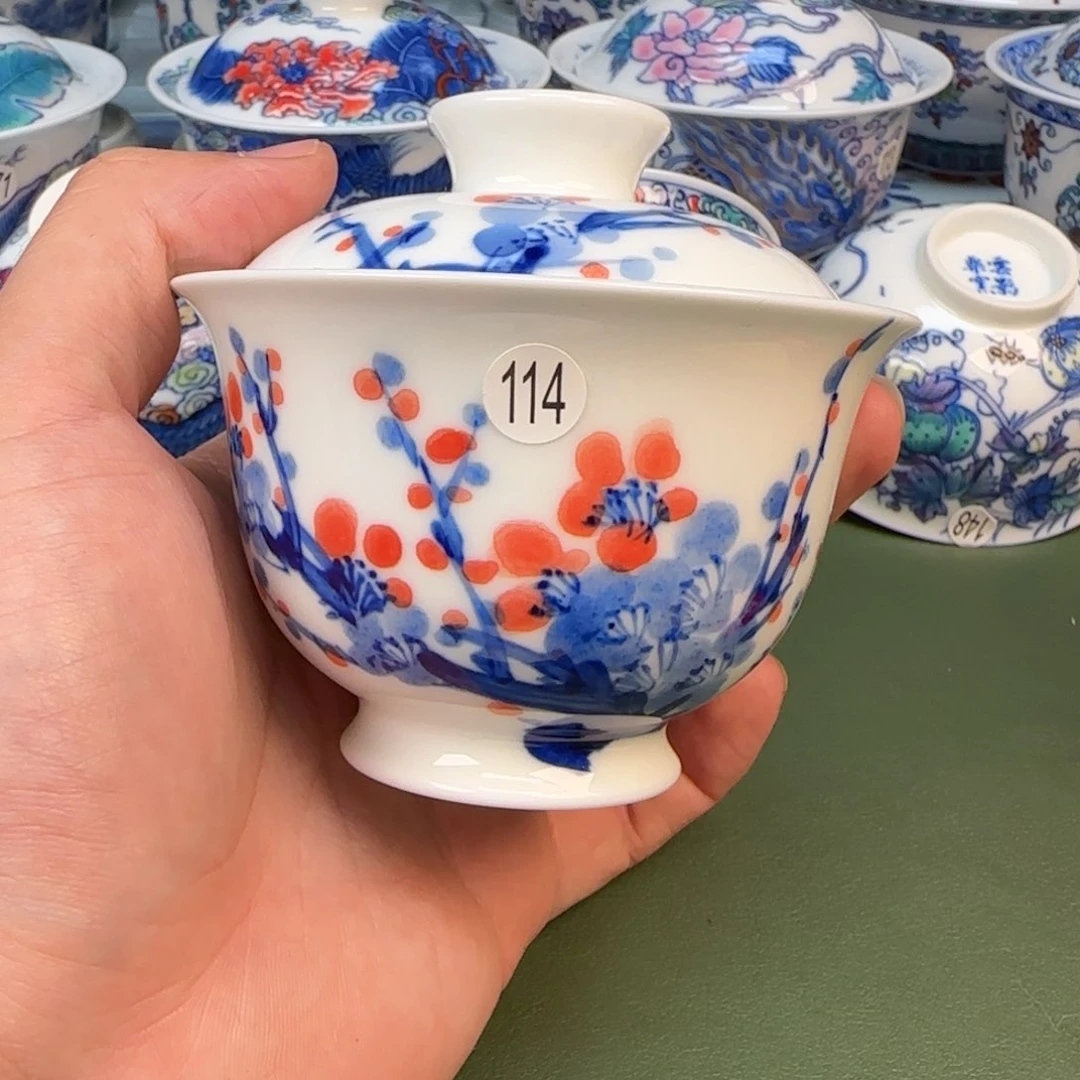 彦祖纯手工手绘茶具114