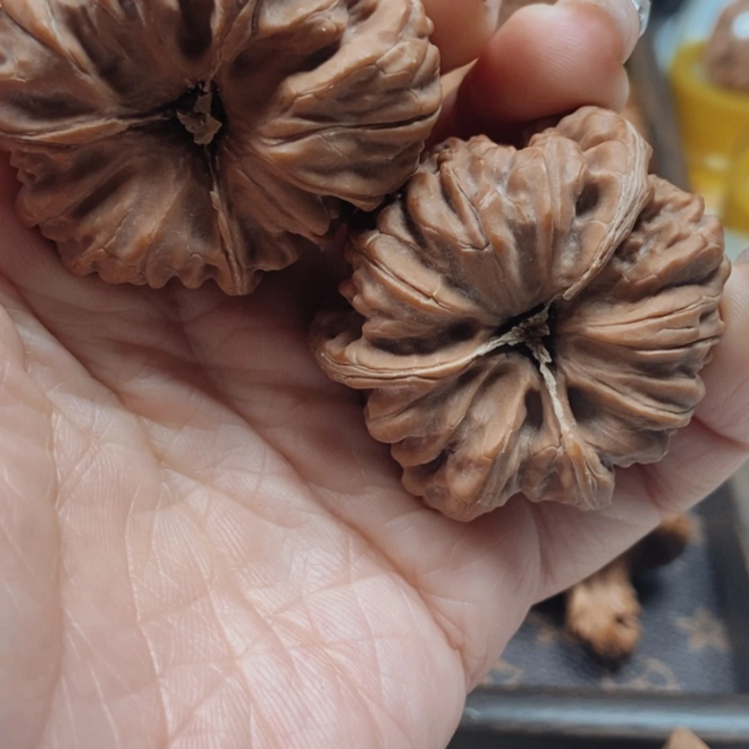 把件文玩核桃平谷凹底