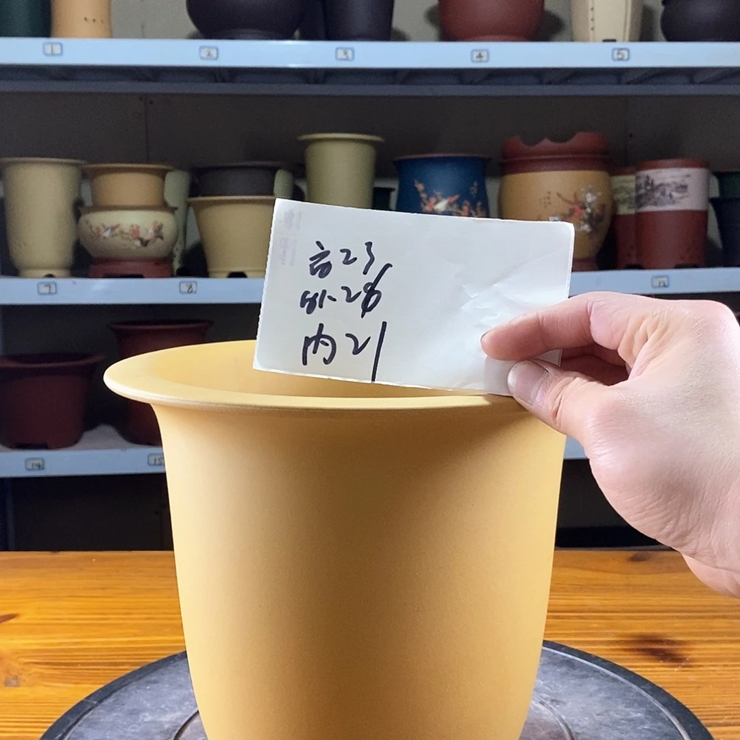 紫砂花盆紫砂兰花盆48