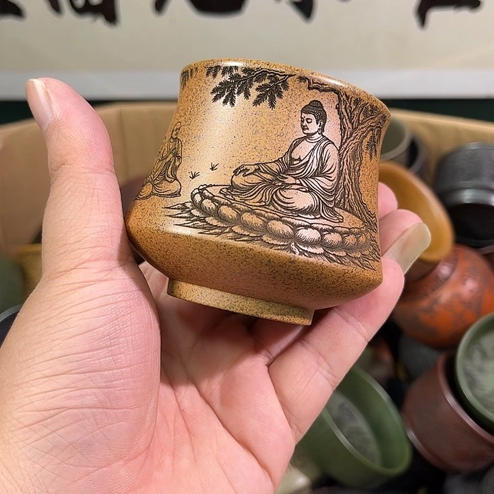 茶杯紫砂全手工紫砂主人杯