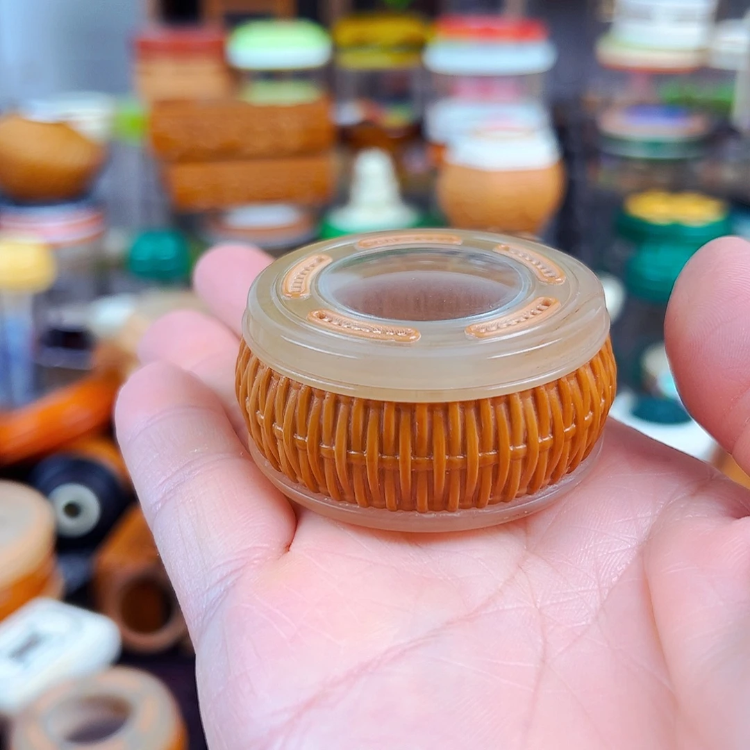 掌中宝小鼓编花纹万体虫具