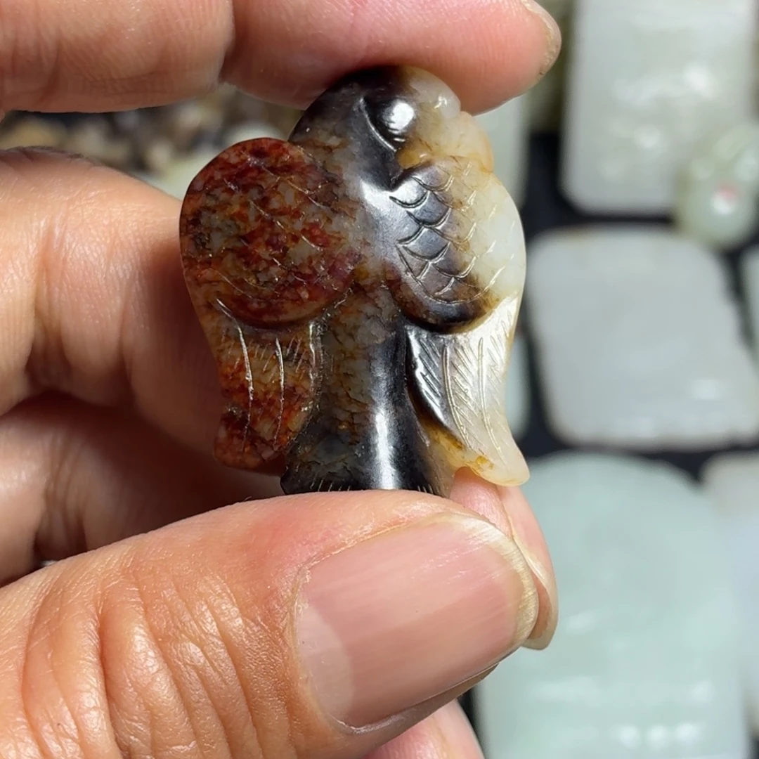 金***醉和田玉（白玉）未镶嵌挂件