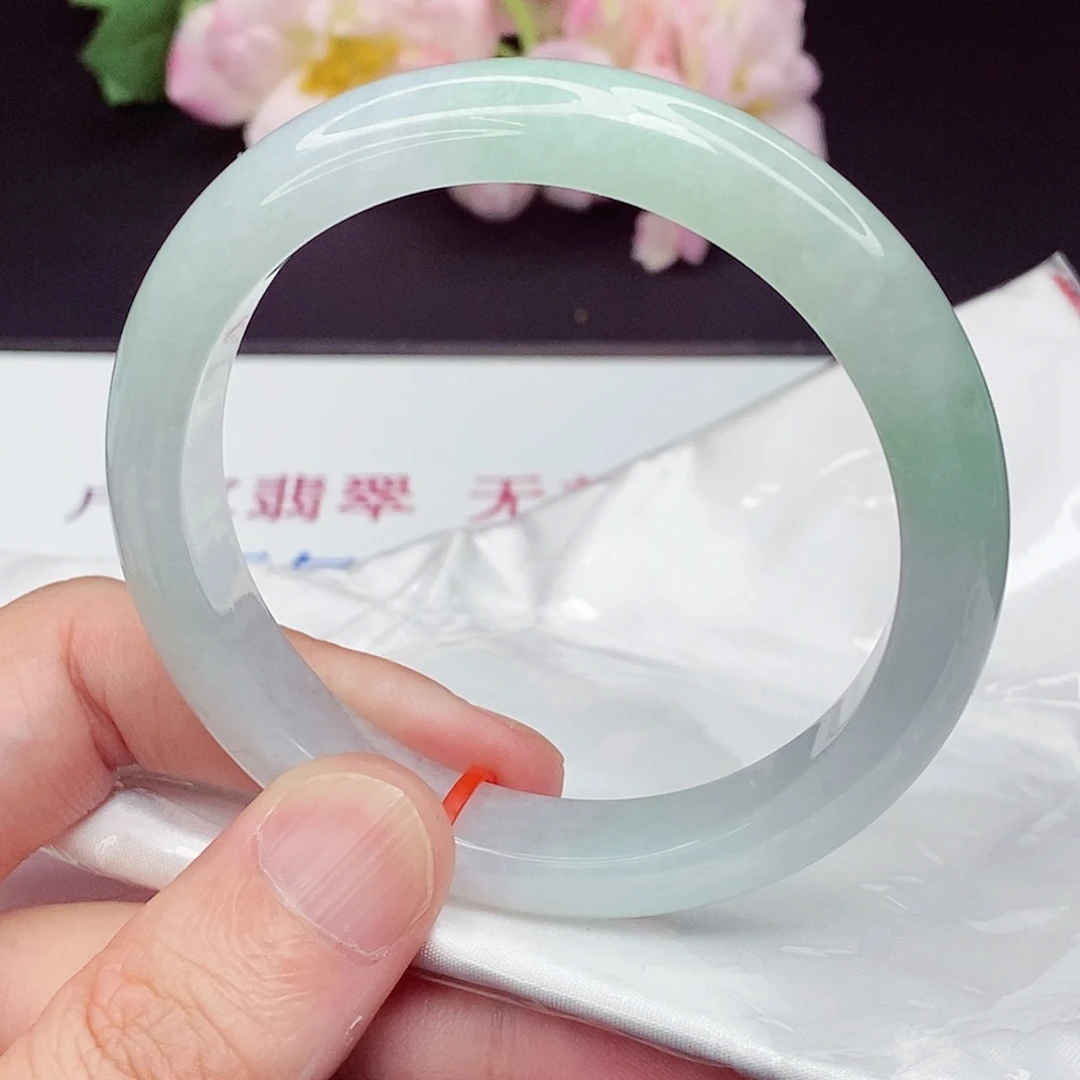未镶嵌手镯翡翠61圈
