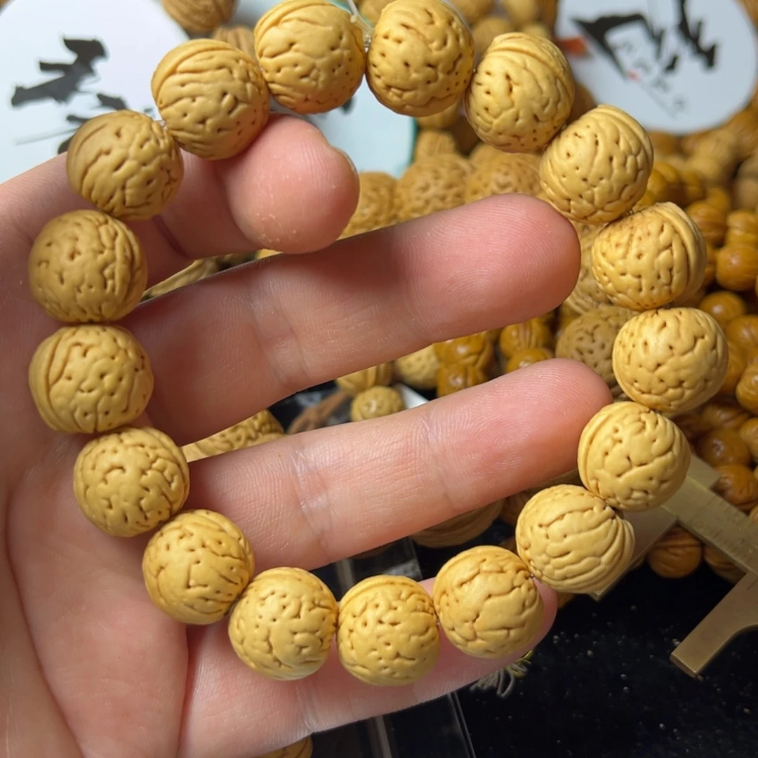 桃核手串15尺寸金丹