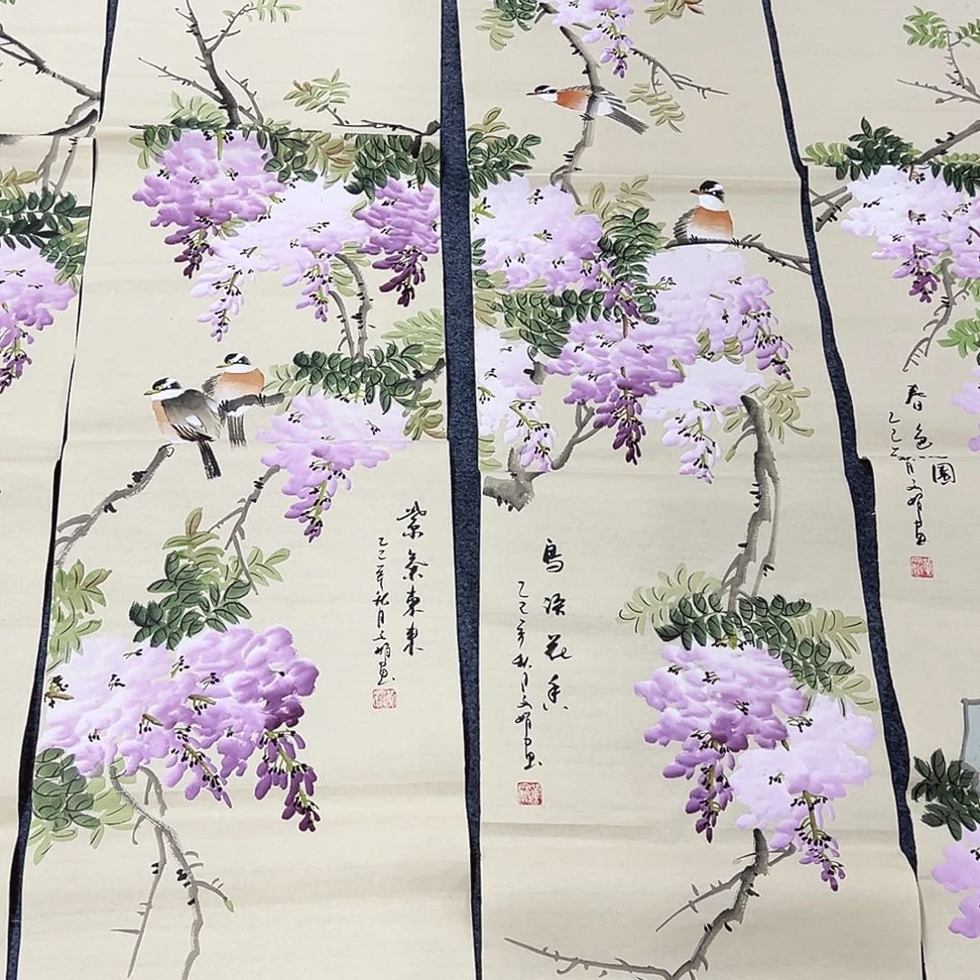 国画事事顺心如意万事如意