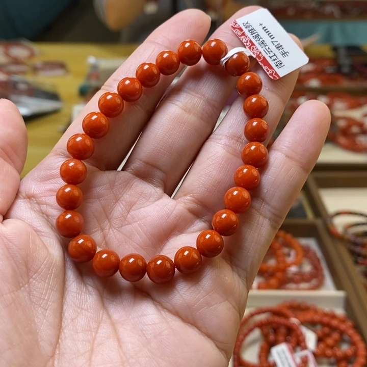 未镶嵌卡7+南红玛瑙