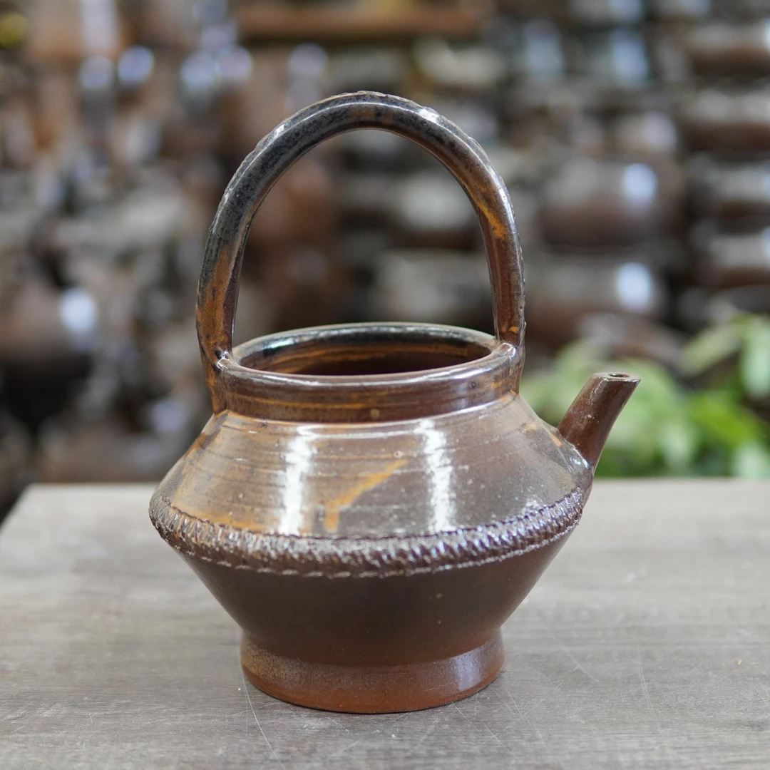 A293 提篮粗陶多肉 陶瓷花盆多肉植物盆栽室内绿植