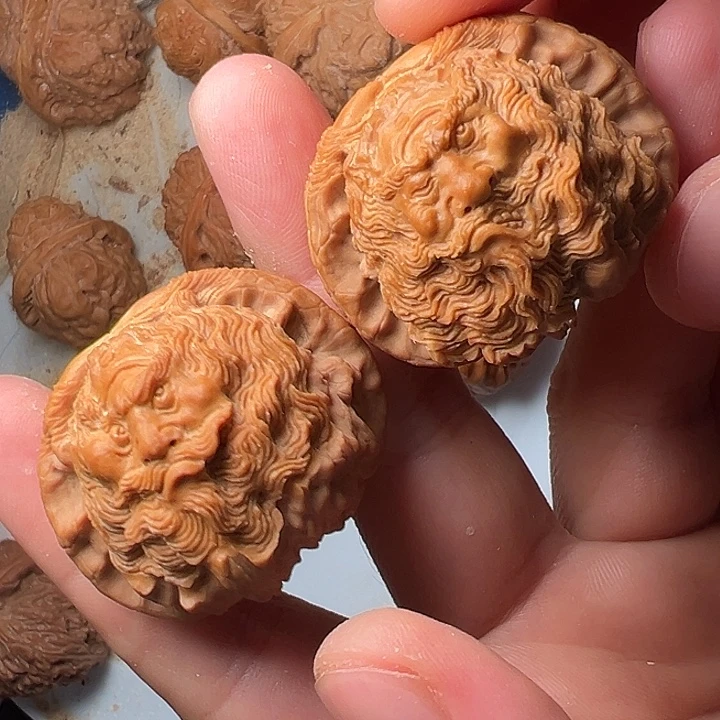 核桃手串/手链核桃雕刻