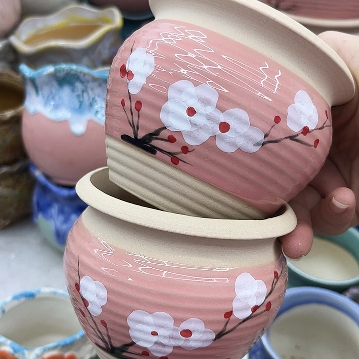 多肉绿植陶瓷花盆