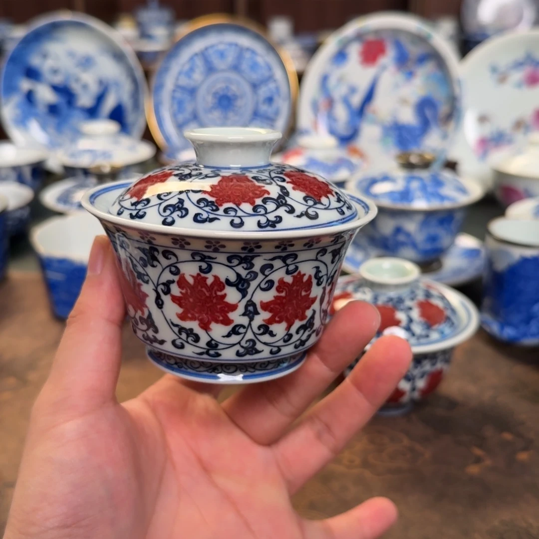 纯手工手绘陶瓷茶具