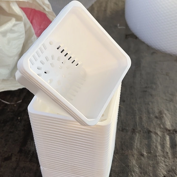 120白方盆11公分高8公分30个