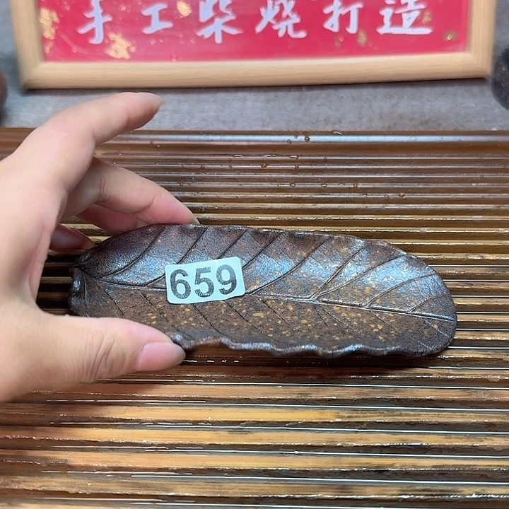 纯手工制作粗陶茶具