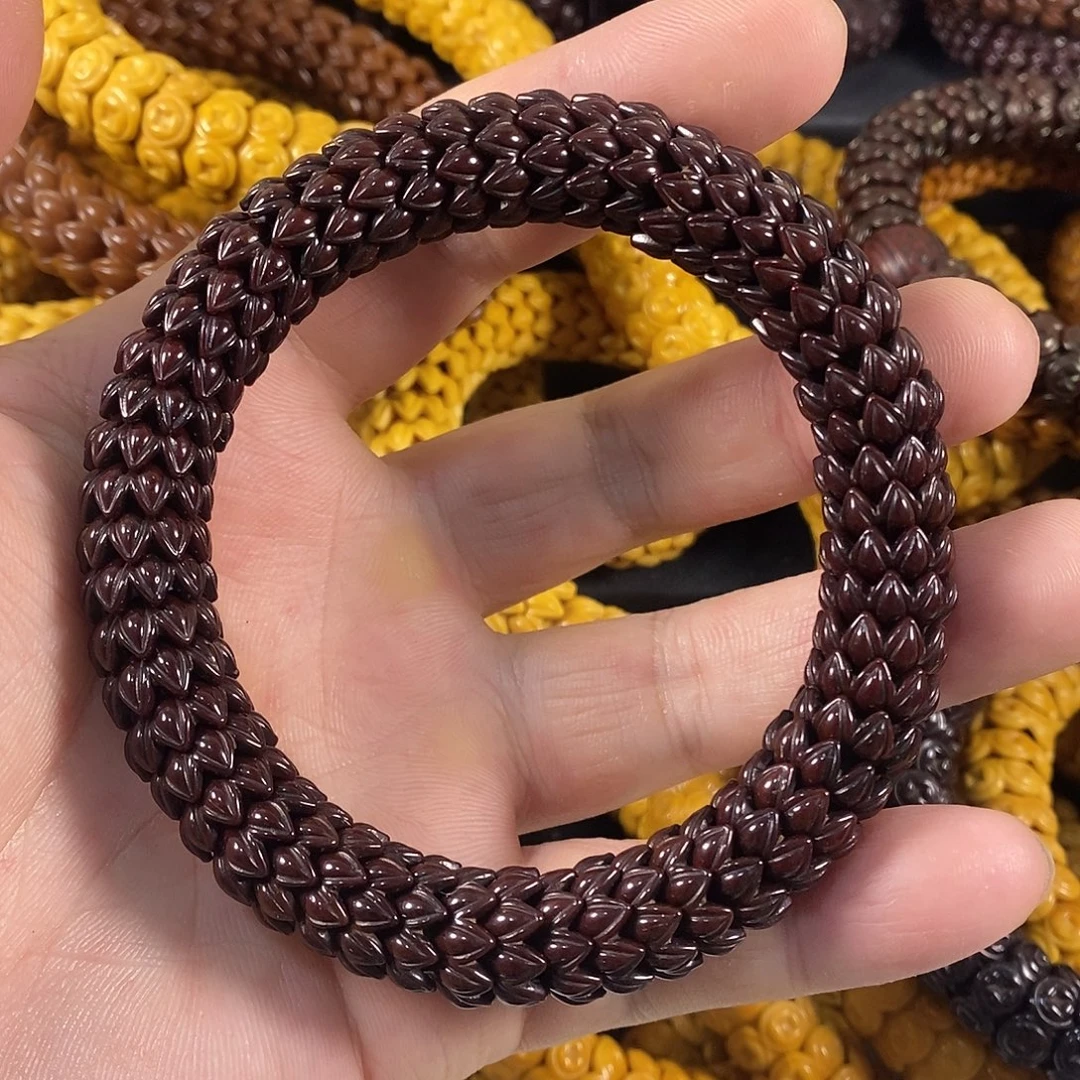 手串紫金鼠包浆莲花13