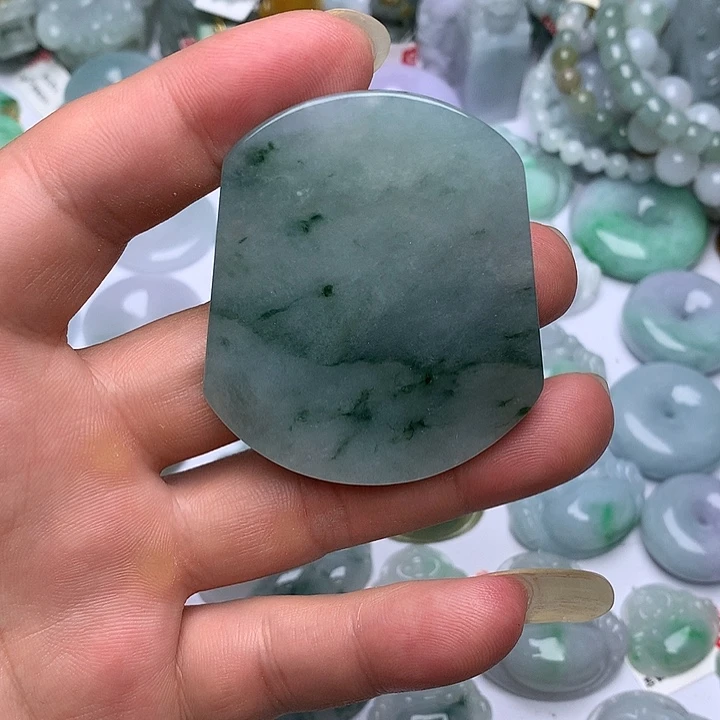 翡翠未镶嵌颈饰天然翡翠