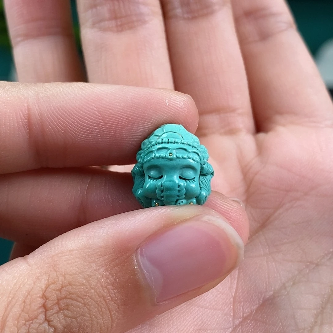 绿松石珠宝奇石未镶嵌