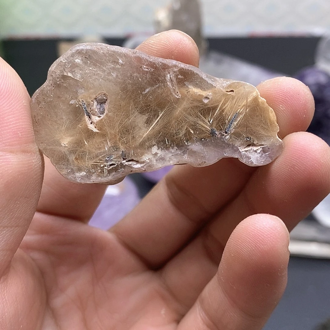 未镶嵌项圈水晶237水晶石