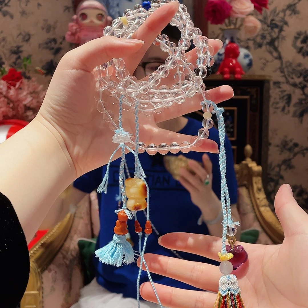 水晶颈饰未镶嵌2号