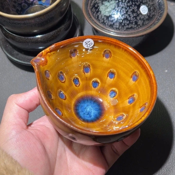 茶盏这个时候才开始准备好