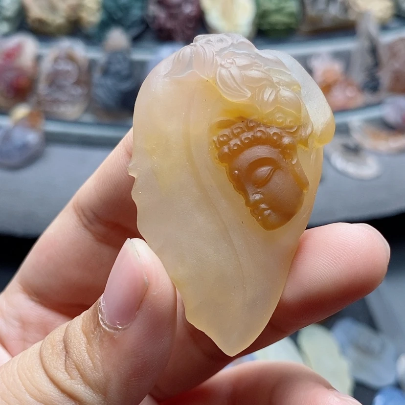 【闪购商品】未镶嵌吊坠定制玛瑙