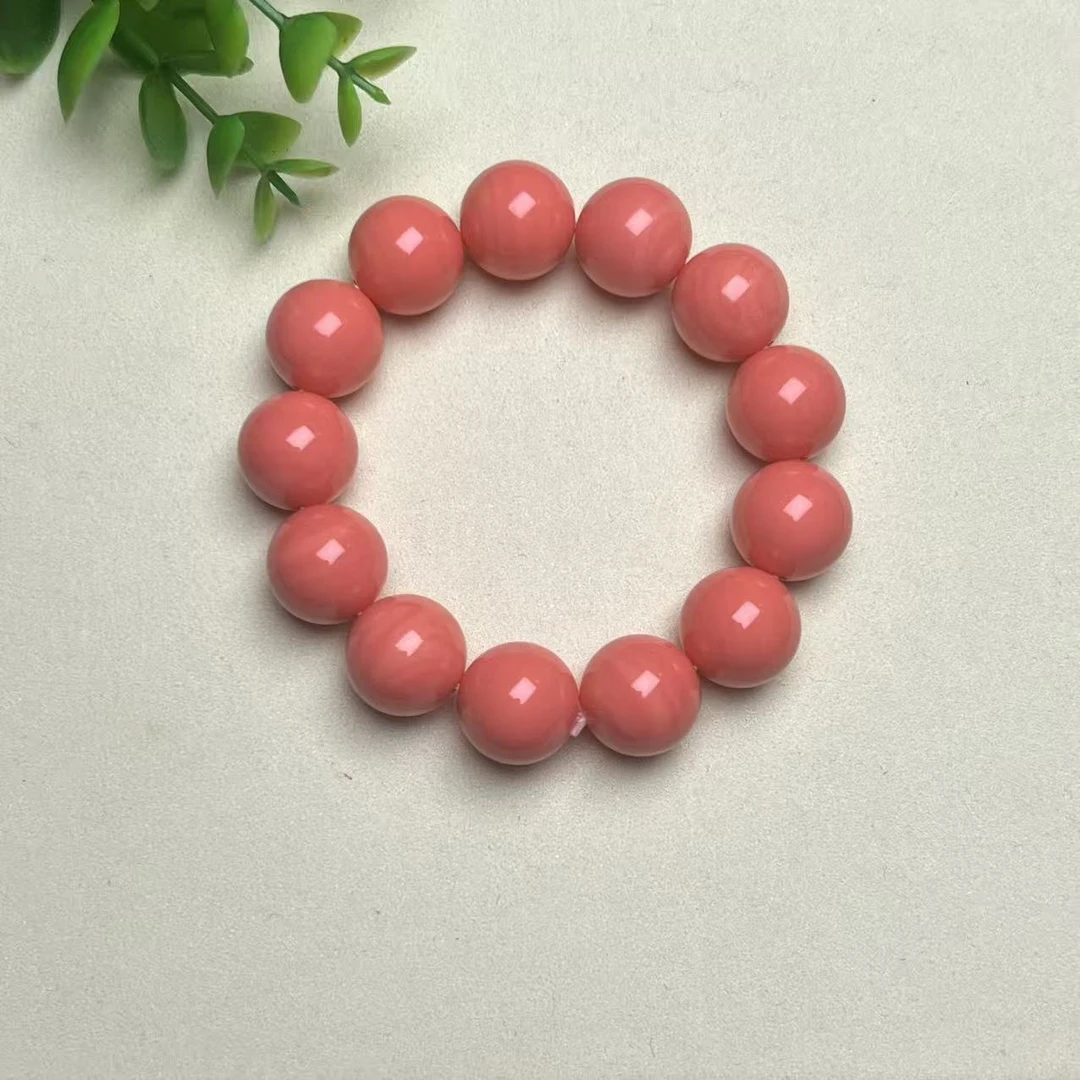 高端精品手工艺皇后粉圆珠16mmS177